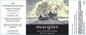 Margins Wine Chenin Blanc "Wilson Vineyard, Skin Fermented", Clarksburg 2023