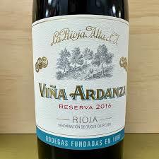 Rioja Reserva "Viña Ardanza", La Rioja Alta 2016