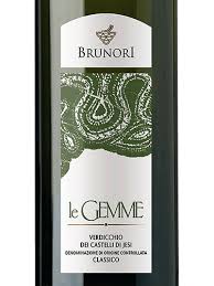 Verdicchio dei Castelli di Jesi Classico “Le Gemme”, Brunori 2023