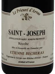 Saint-Joseph Rouge, Etienne Bêcheras 2020