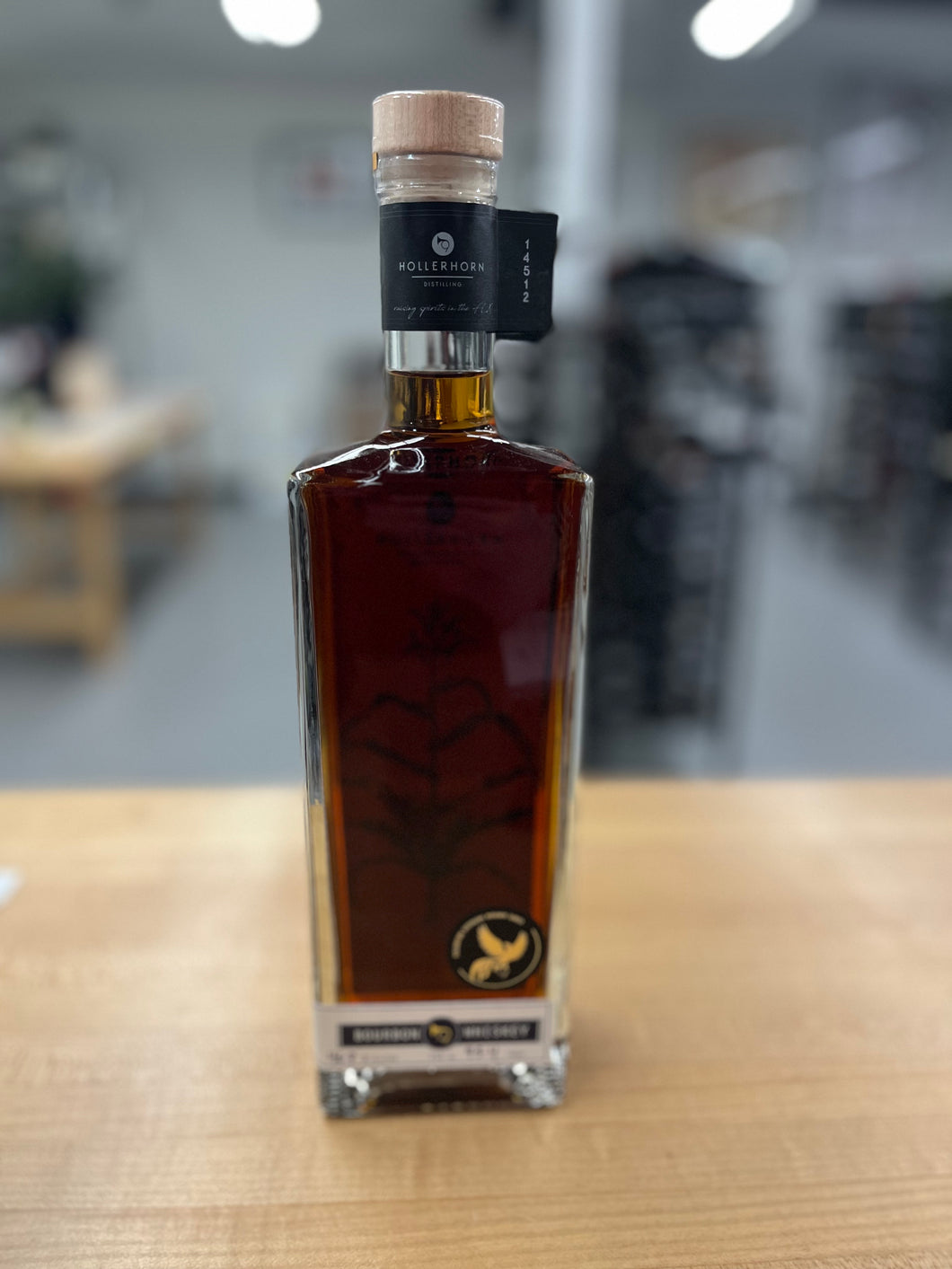 Hollerhorn Distilling Single Barrel Bourbon Whiskey