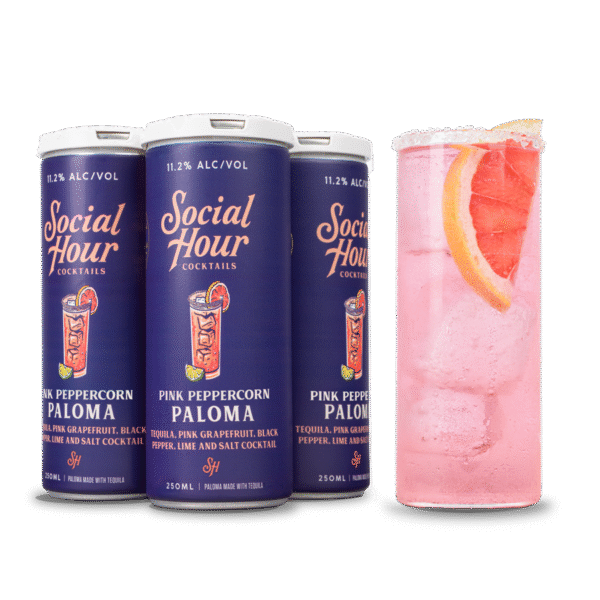 Social Hour Cocktails Pink Peppercorn Paloma