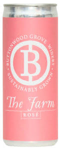 Buttonwood Grove Rosé Wine "The Farm", Finger Lakes NV (250ml can)