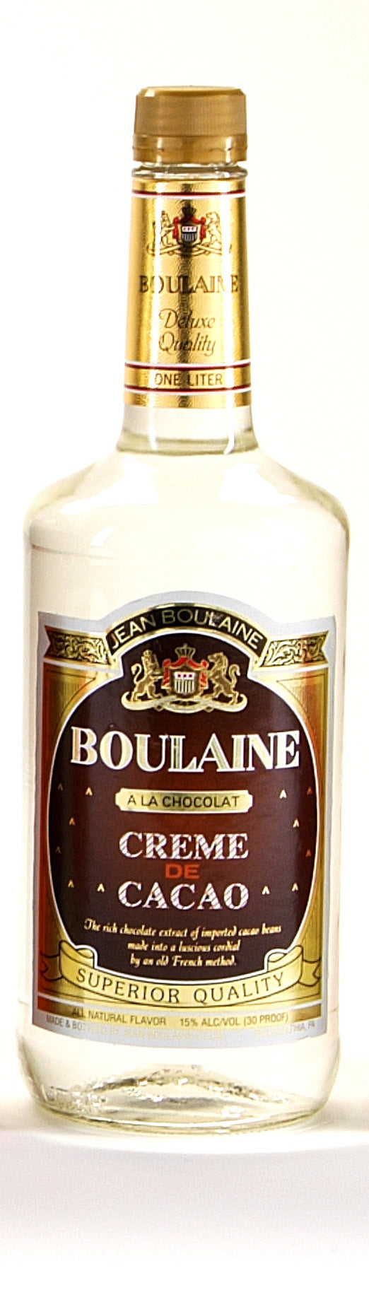 Jean Boulaine White Creme de Cacao (1L)
