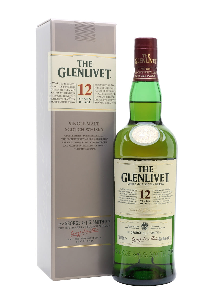 The Glenlivet 12 Highland Single Malt (1L)
