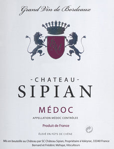 Château Sipian, Médoc 2018