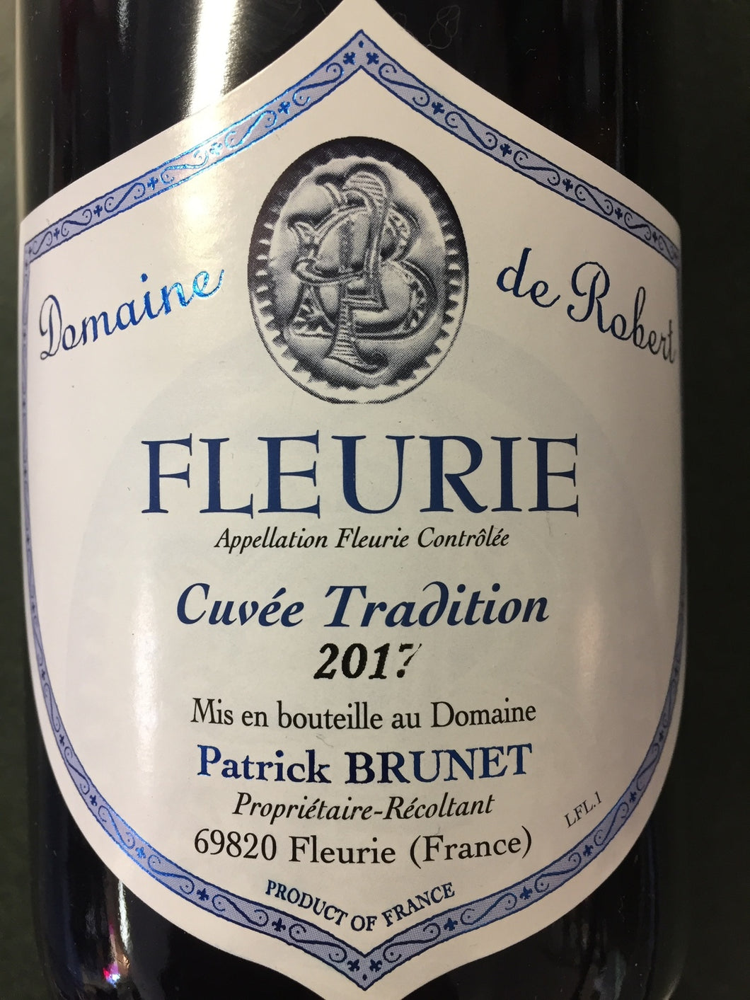 Fleurie “Cuvée Tradition”, Domaine de Robert 2022