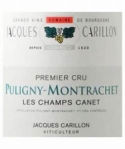 Puligny-Montrachet 1er Cru "Les Champs Canet", Jacques Carillon 2018