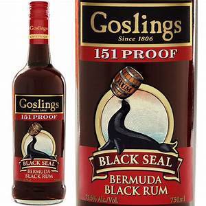 Gosling's Rum Black Seal 151 (1L)