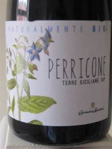 Terre Siciliane Perricone "Naturalmente Bio", Caruso & Minini 2020