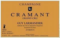 Guy Larmandier Champagne Grand Cru- Cramant Blanc de Blancs Brut Zero NV