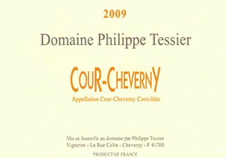 Cour-Cheverny Blanc, Philippe Tessier 2020