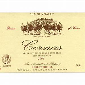 Cornas "La Geynale", Robert Michel 2003