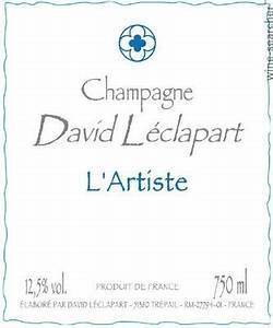 Léclapart Champagne 1er Cru Blanc de Blancs Extra Brut "L'Artiste" 2014