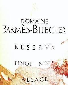 Barmès-Buecher Pinot Noir "Réserve", Alsace 2019