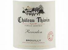 Brouilly "Reverdon", Château Thivin 2021