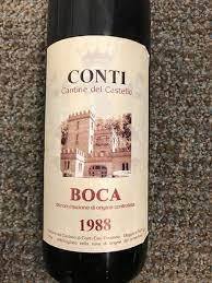 Boca, Cantine del Castello di Conti 1988