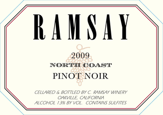 Ramsay Pinot Noir, North Coast 2021