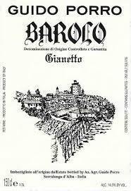 Barolo "Gianetto", Guido Porro 2019