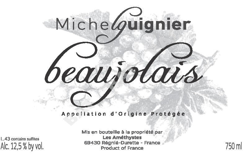 Beaujolais, Michel Guignier 2022