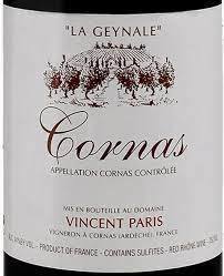 Cornas "La Geynale", Vincent Paris 2021