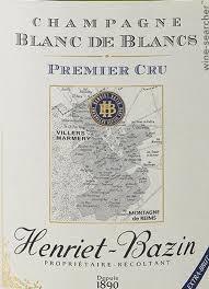 Henriet-Bazin Champagne Blanc de Blancs 1er Cru, Villers-Marméry NV