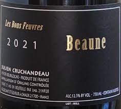Beaune "Les Bons Feuvres", Cruchandeau 2021