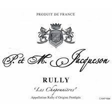 Rully Rouge "Les Chaponnières", Jacqueson 2022