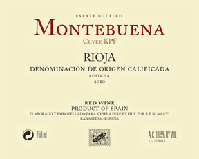 Rioja "Cuvée KPF", Montebuena 2020