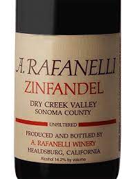 A. Rafanelli Zinfandel, Dry Creek Valley 2021