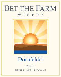 Bet The Farm Dornfelder, Finger Lakes 2021