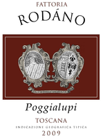 Toscana Rosso "Poggialupi", Fattoria Rodáno 2021
