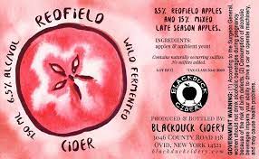 Blackduck Cidery Still Rosé Cider "Redfield"