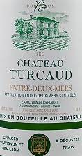 Château Turcaud, Entre-Deux-Mers 2021