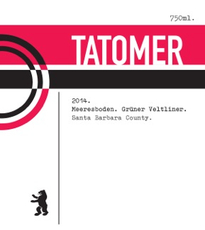 Tatomer Grüner Veltliner "Meeresboden", Santa Barbara County 2018